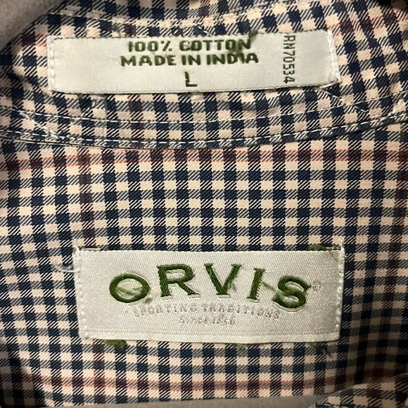 Orvis Men’s Large button down - Picture 3 of 3